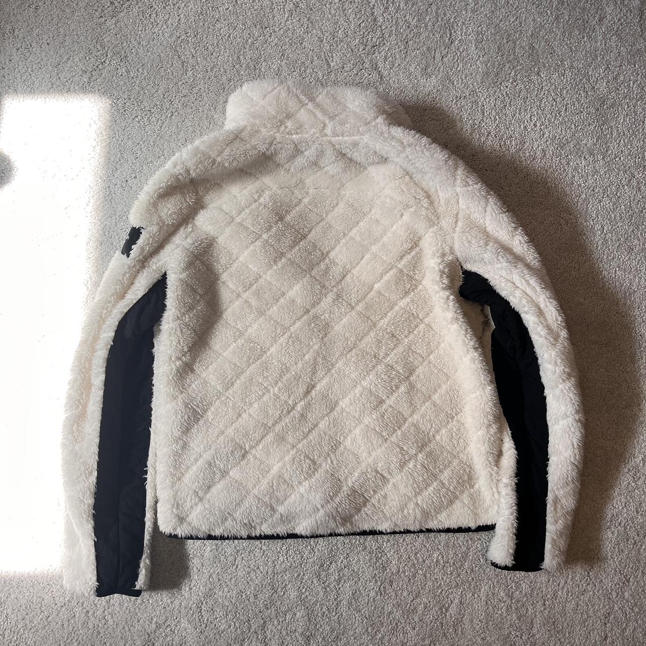 calvin klein performance zip up fuzzy jacket size... Depop