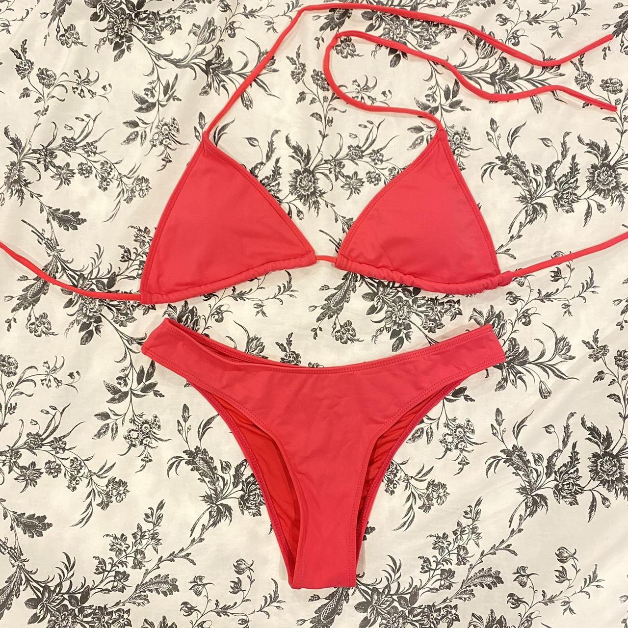 Womens Pink Bikinis And Tankini Sets Depop 2566