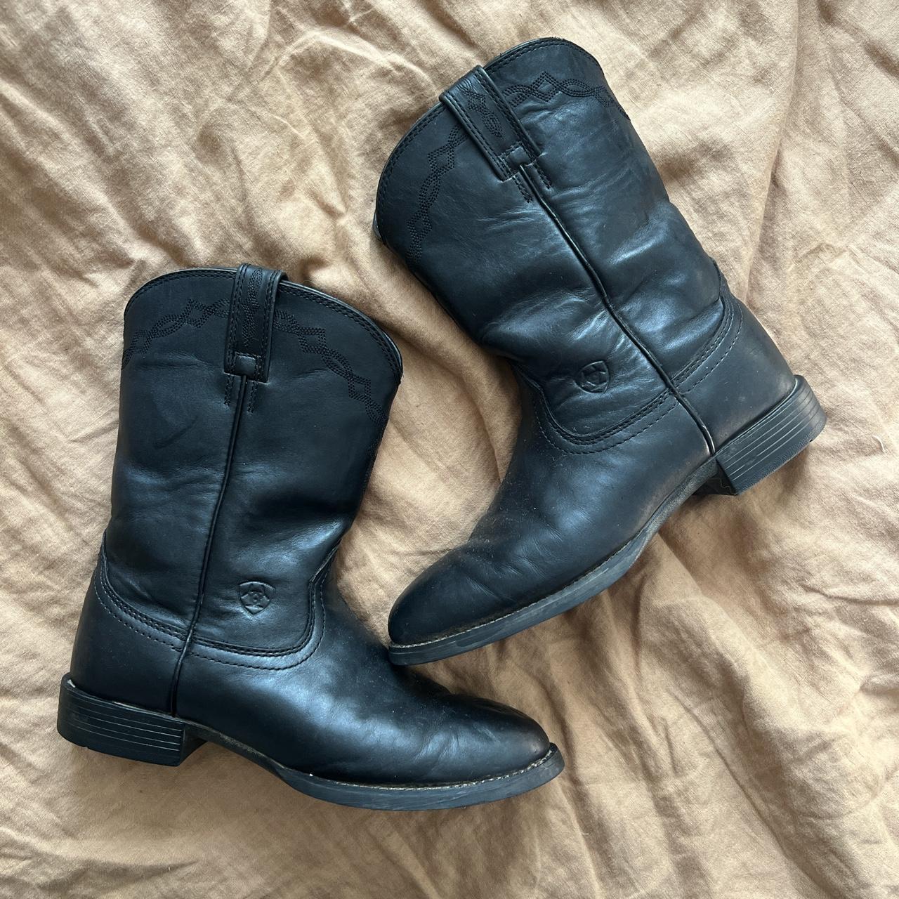 Ariat Women's Black Boots | Depop