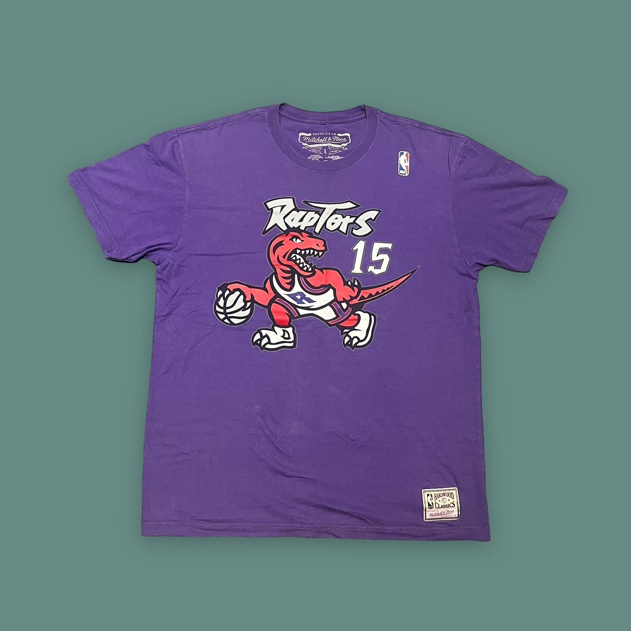 Mens Toronto Raptors Vince Carter purple classic jersey - Depop