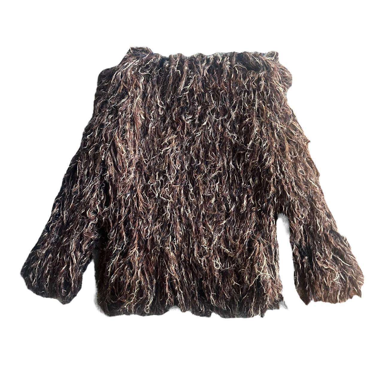 Free People Shaggy Cardigan - such a fun shaggy | Depop