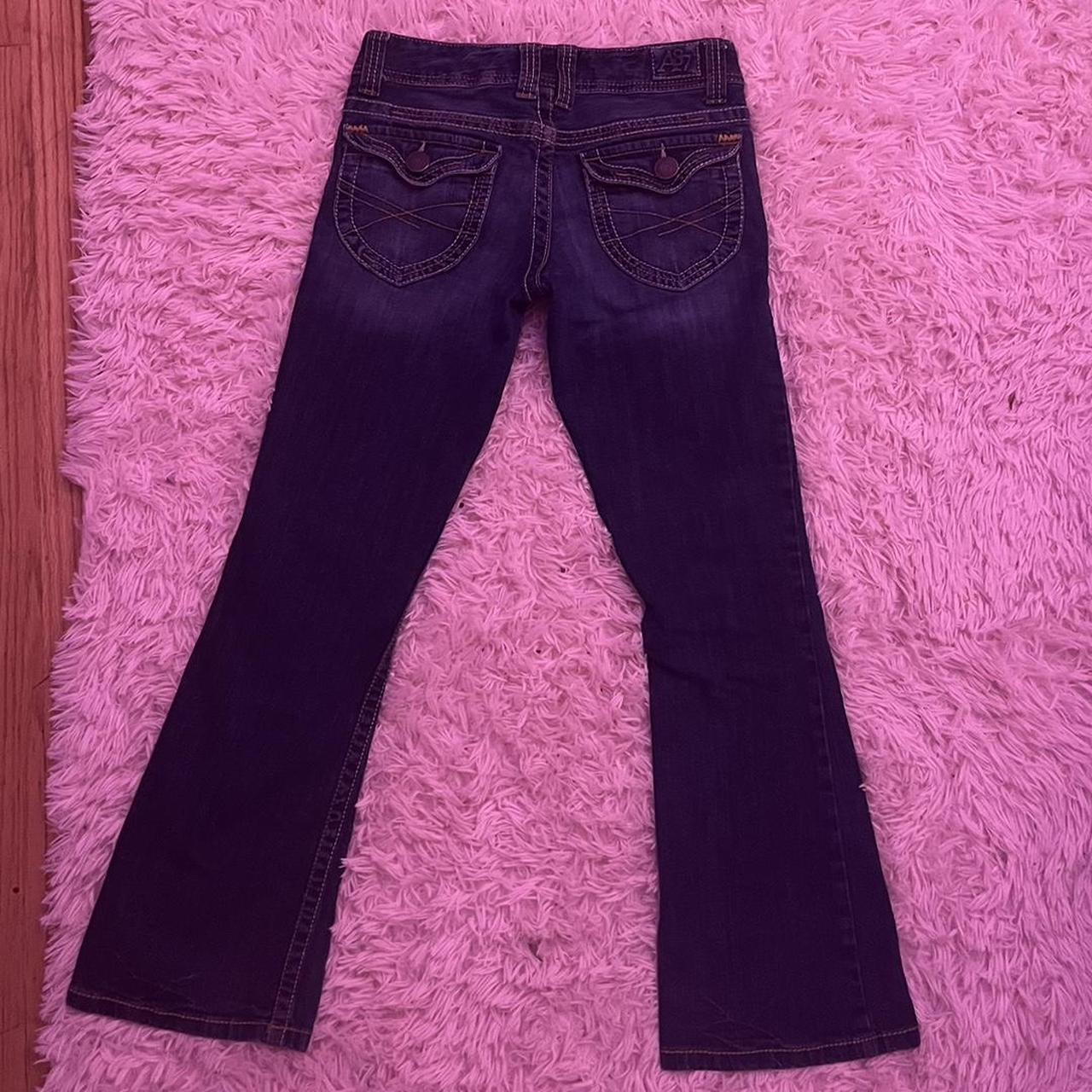 Early 2000s Aeropostale low rise flare jeans. Super... - Depop