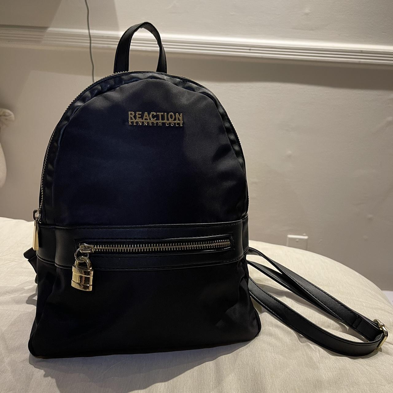 Black Kenneth Cole Reaction small mini backpack Depop