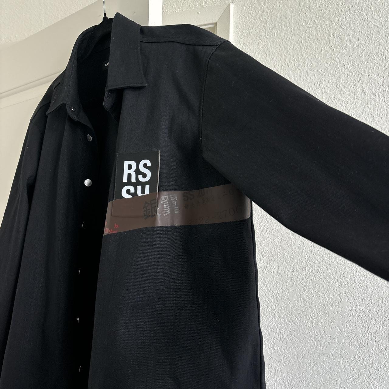 Raf simons shirt jacket hotsell