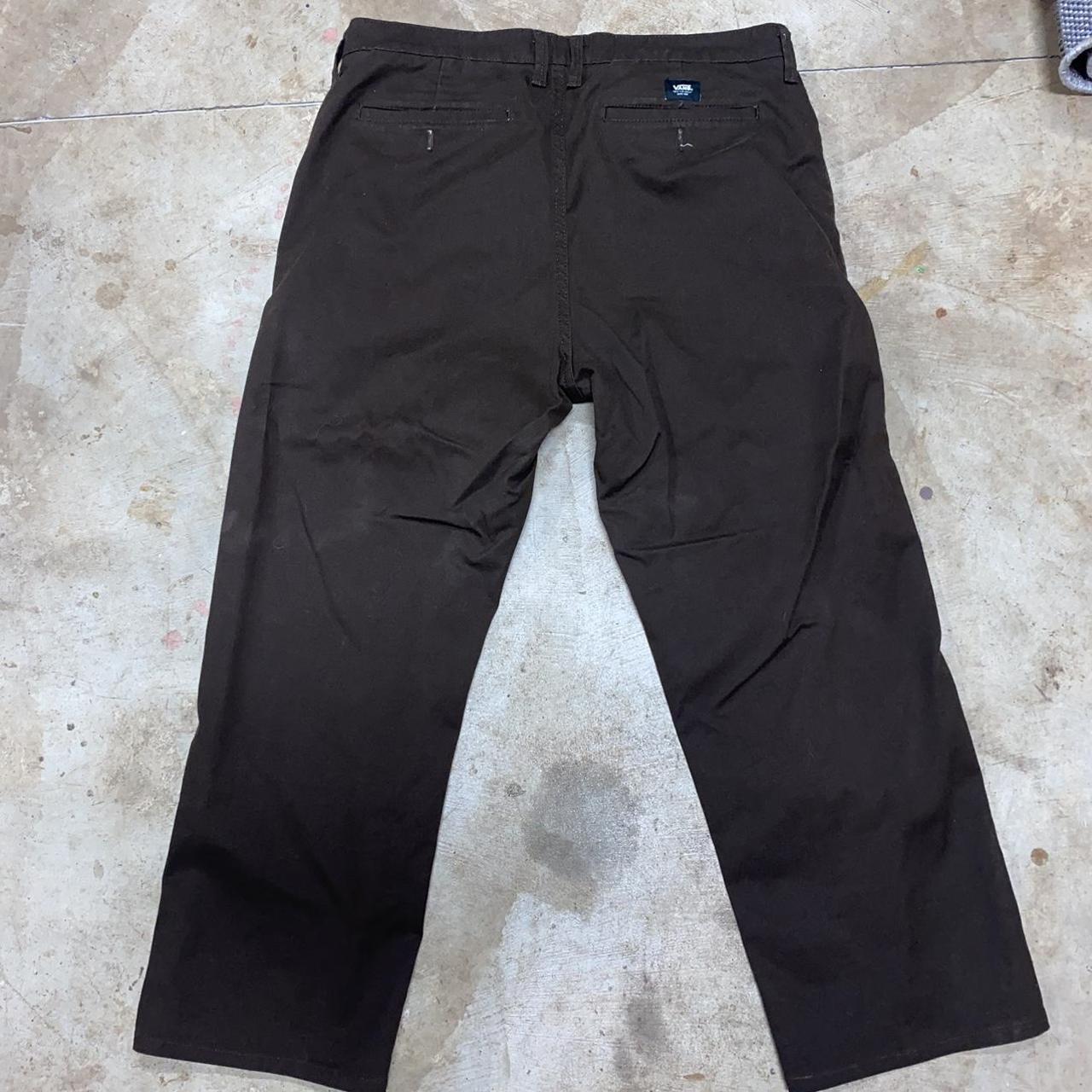Brown vans pants size 36 message me for further... Depop