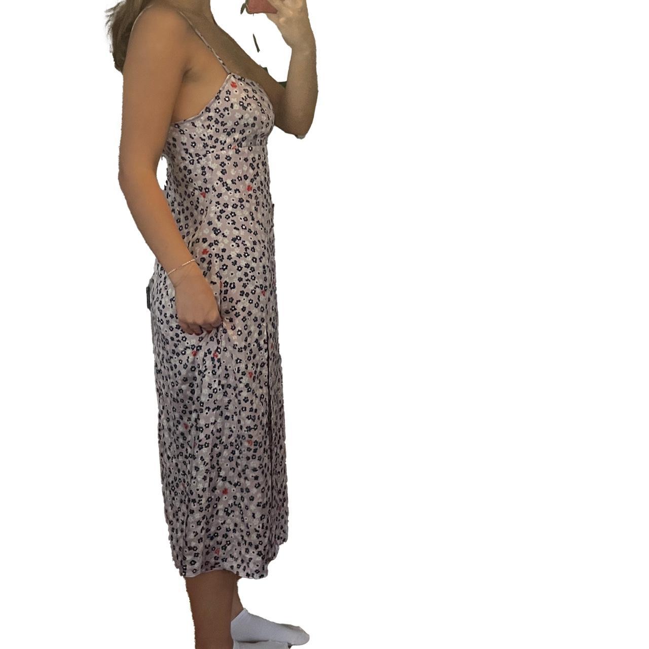 Aritzia Purple Floral Maxi Dress Sunday Best Brand... Depop