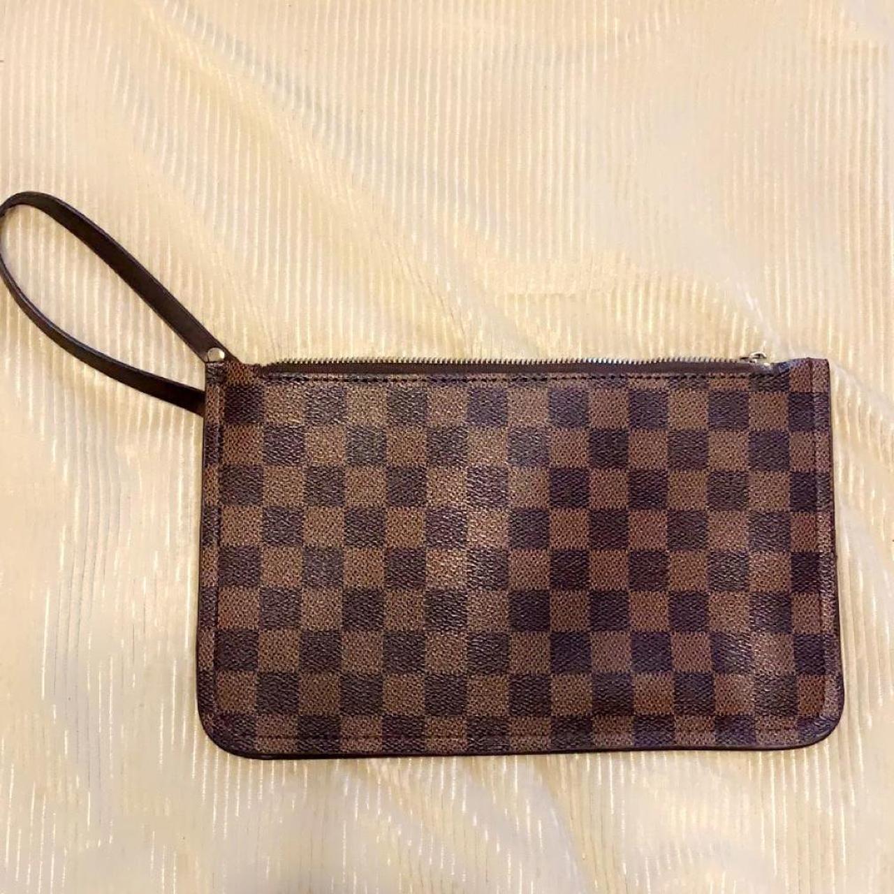LV Dupe Brown Bag A little scuffy on the zipper - Depop