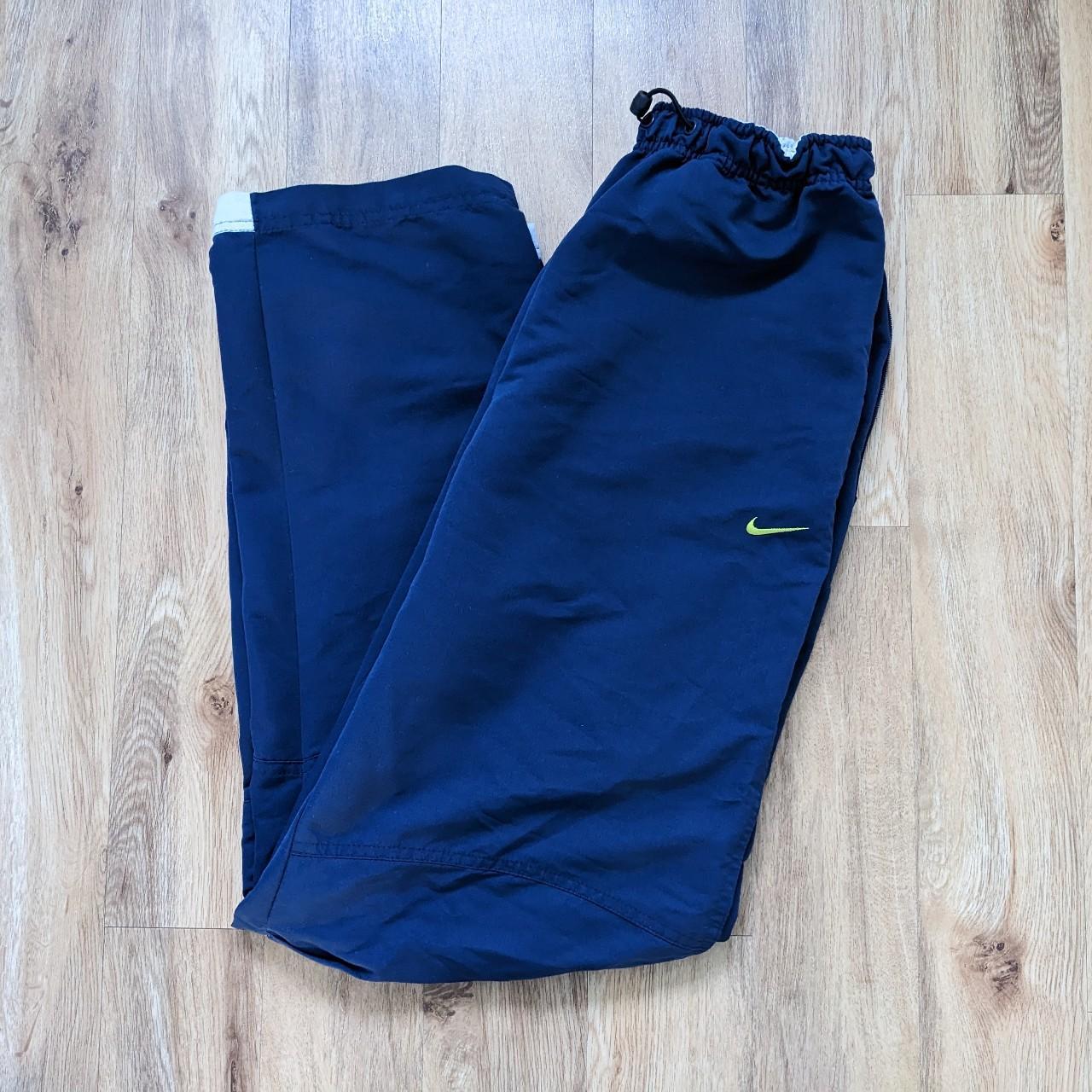 mens navy nike tracksuit bottoms
