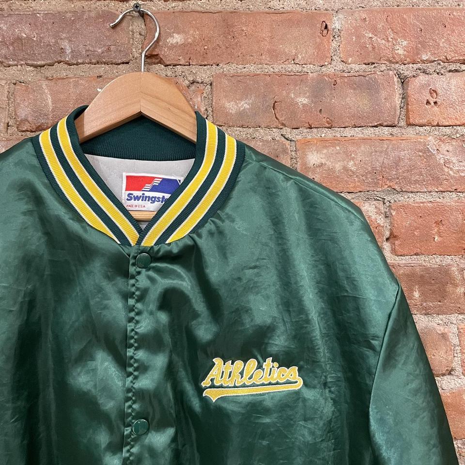 VINTAGE SWINGSTER MADE IN USA OAKLAND ATHLETICS 