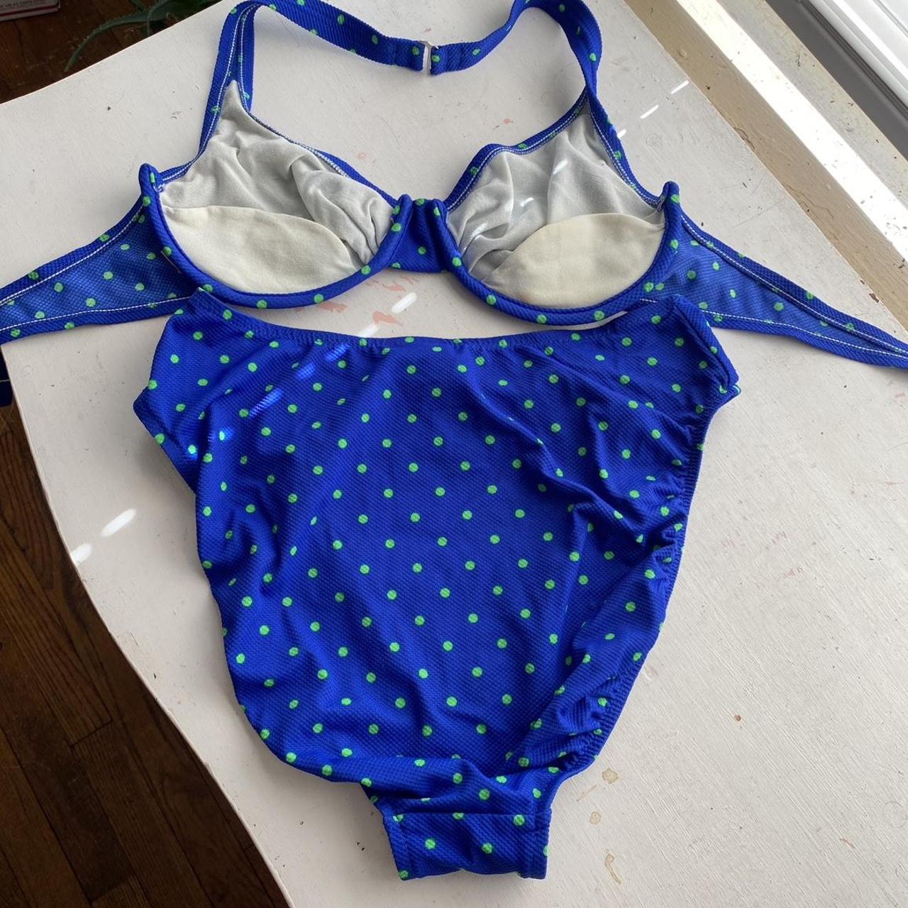 Jantzen Women's Blue and Green Bikinisandtankinisets Depop