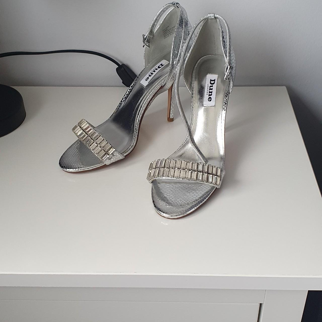 Silver dune clearance heels