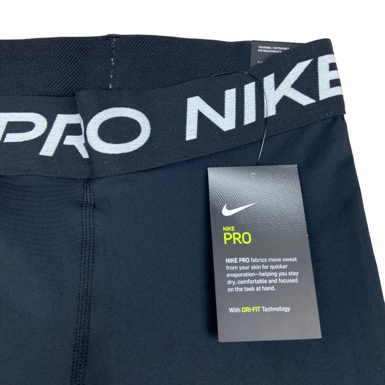 Nike Pro 365 Women's Mid-Rise Cropped Mesh Panel - Depop