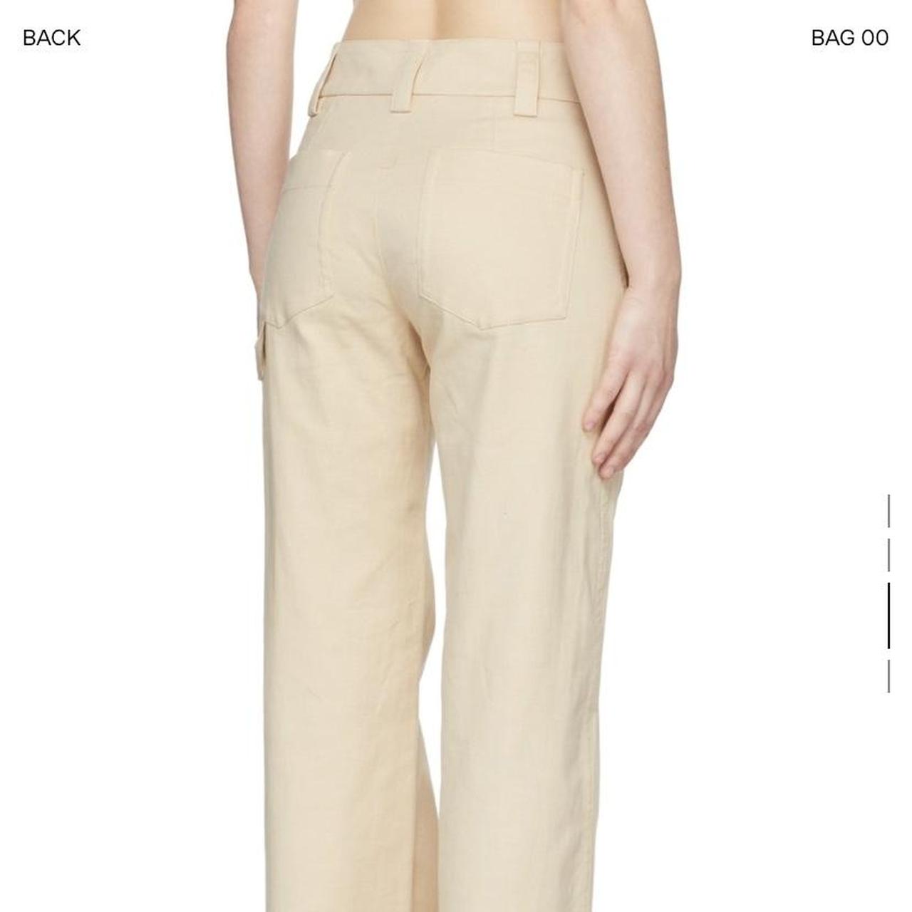 Vince Women's Cream and Tan Trousers (3)