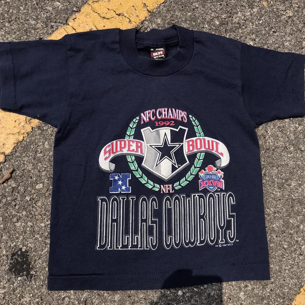 1992 NFL Dallas Cowboys Division Champions Football Vintage Sweatshirt