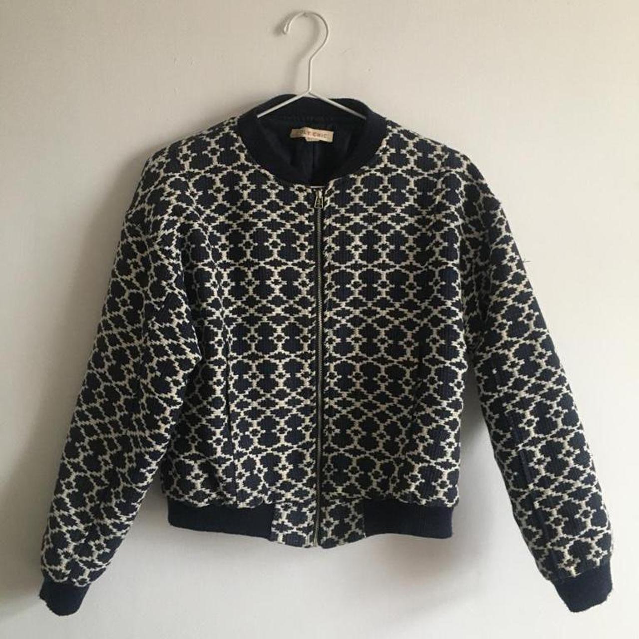 Trelise Cooper 2015 collection. navy & white... Depop