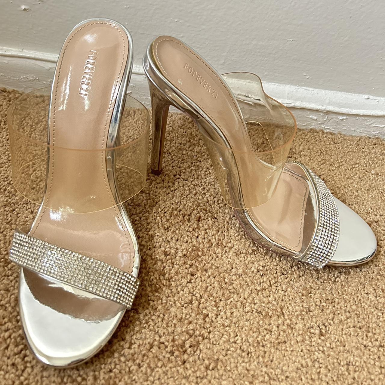 Forever 21 sale transparent heels