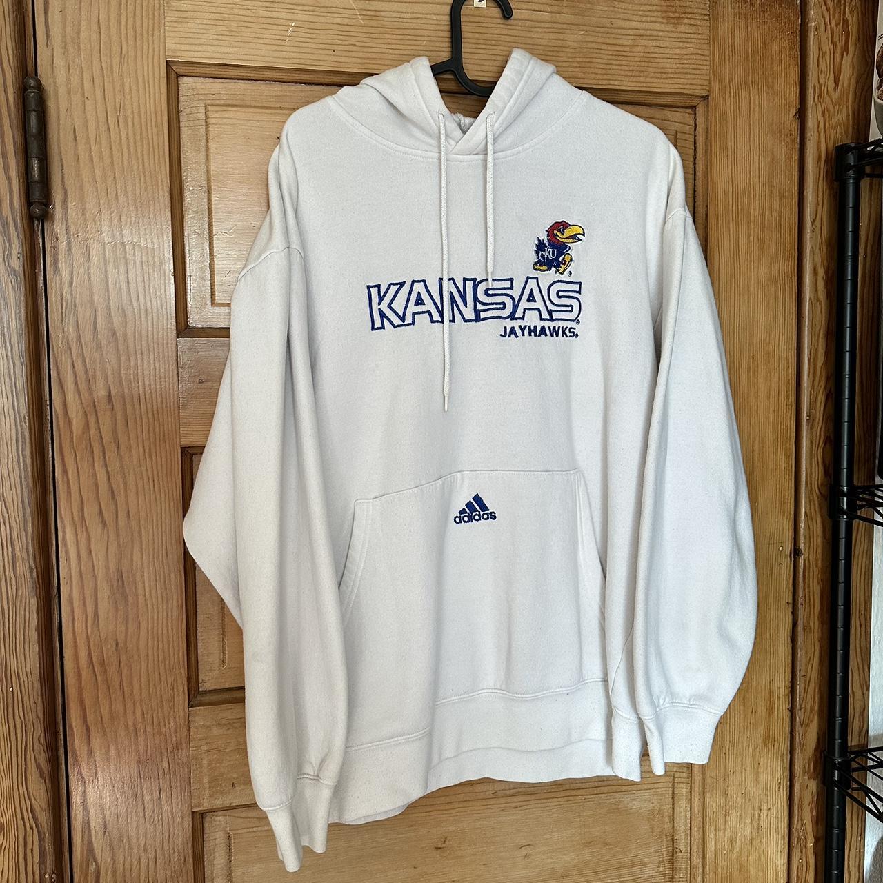 Kansas jayhawks hot sale adidas hoodie