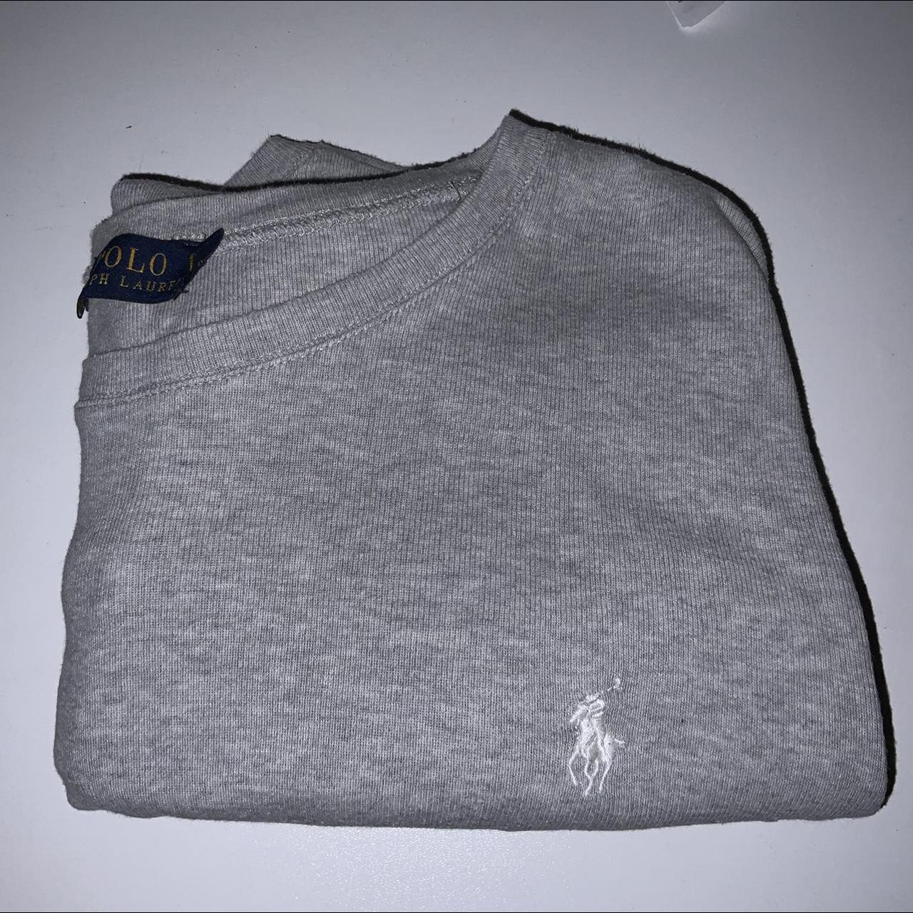 Polo Ralph Lauren Women's Grey Polo-shirts | Depop