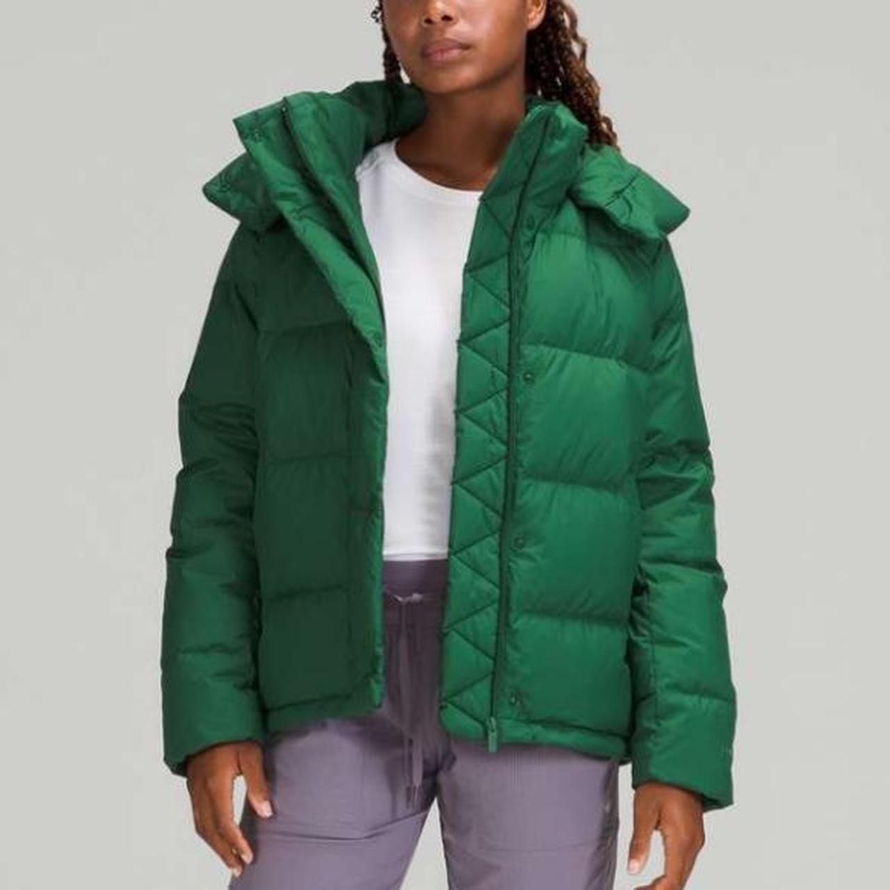 Wunder Puff Jacket Tech Canvas - Green - lululemon athletica Jackets -  Yahoo Shopping