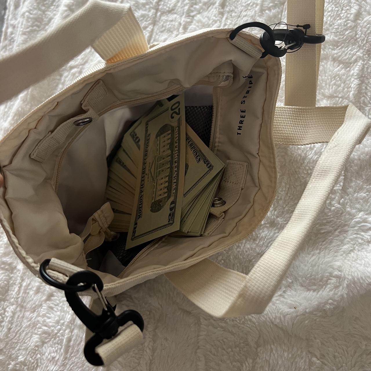 Adidas Women's Cream and Black Bag (3)
