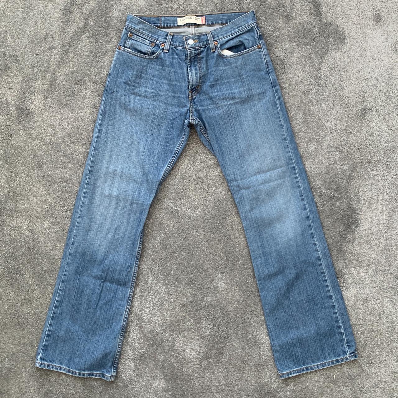 Levi's 527 Low Boot Cut Jeans Size: W: 32 x L:... - Depop