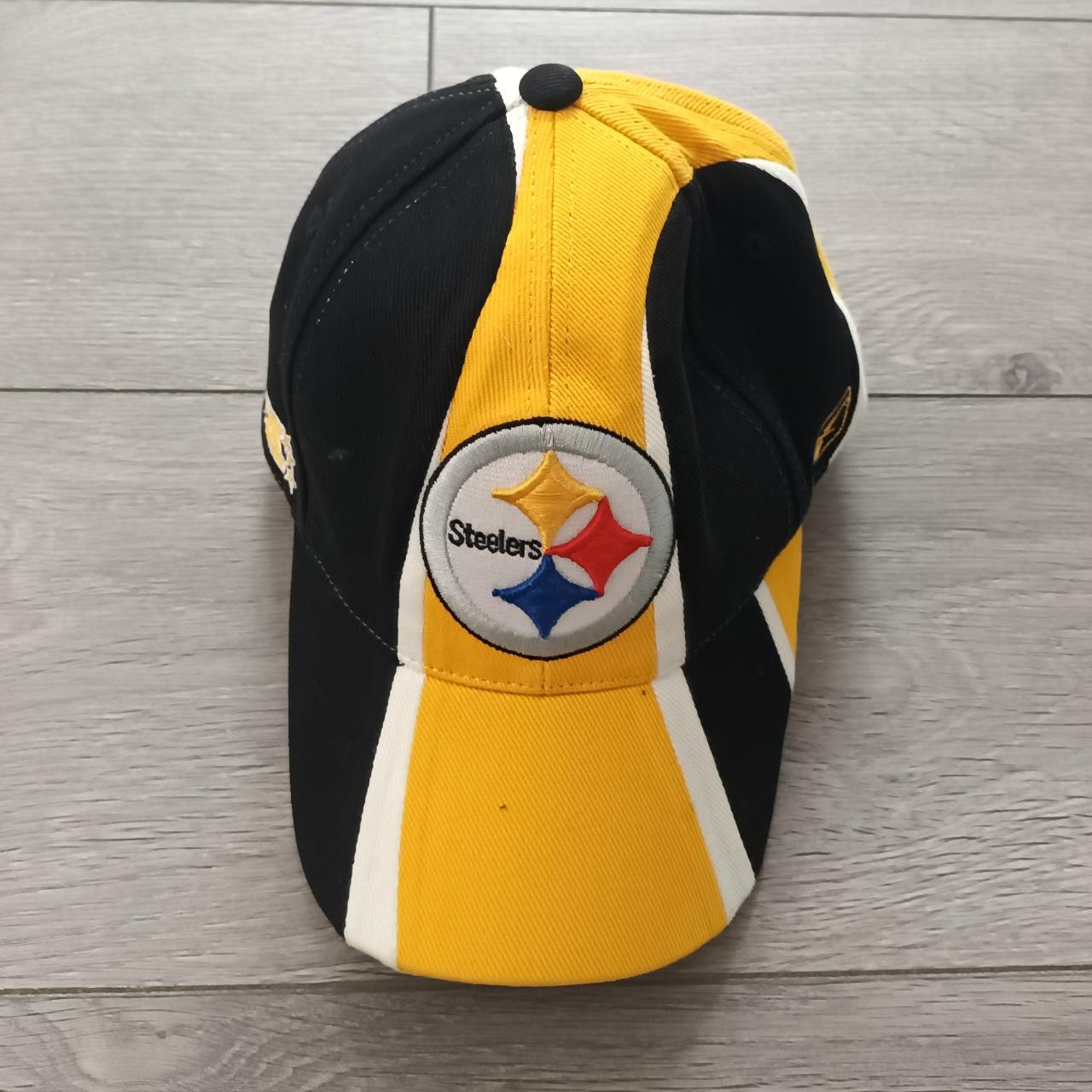 Pittsburgh Steelers Reebok Black Yellow Adjustable Classic