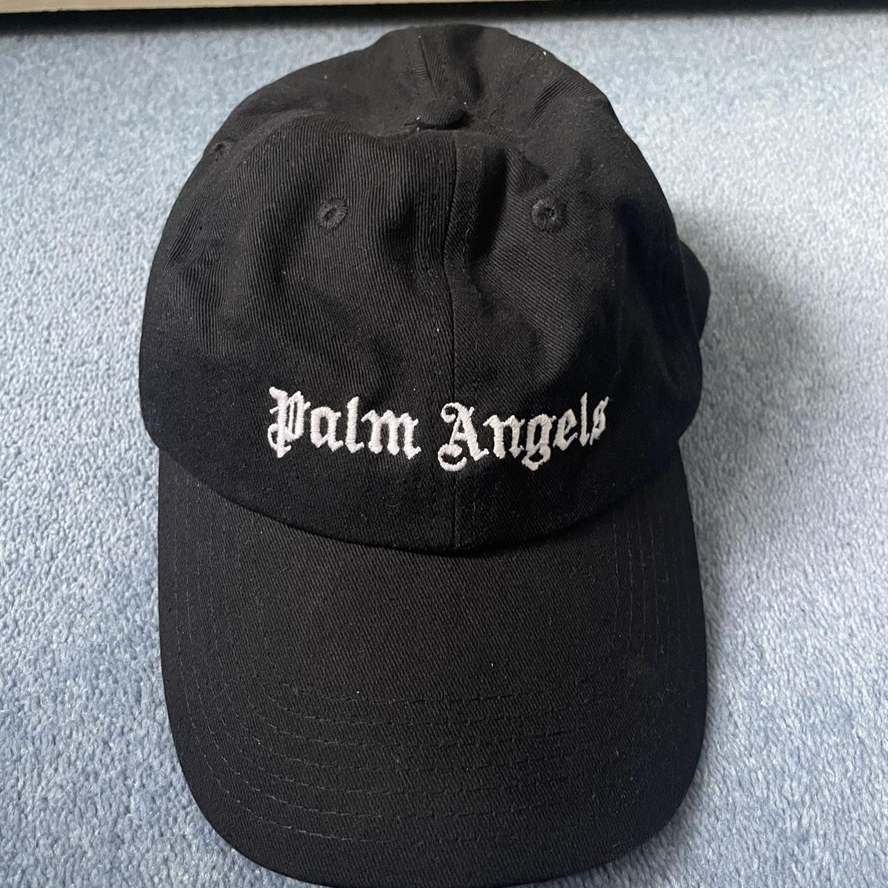 Palm Angels Men's Black Hat | Depop