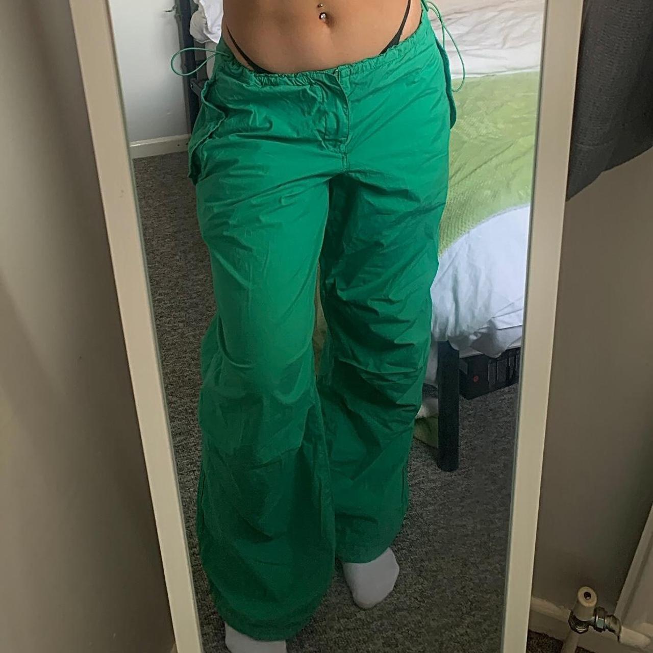 Iets frans green tech pants urban outfitters Love... Depop