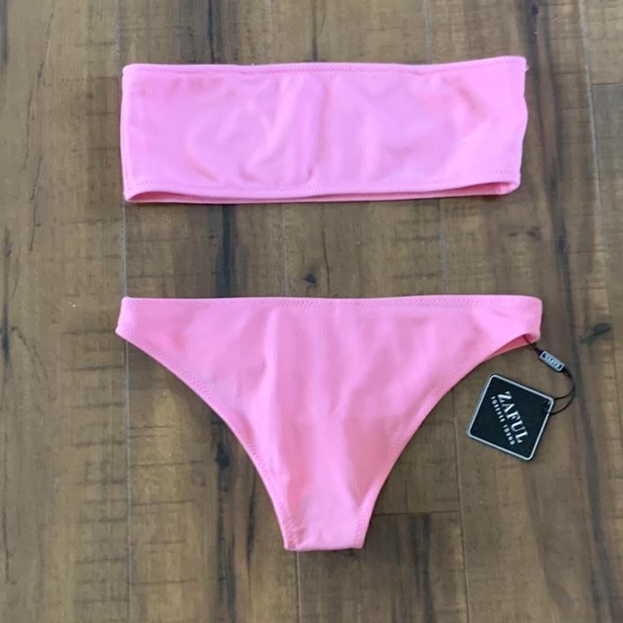 ZAFUL Women's Pink Swimsuit-one-piece (2)
