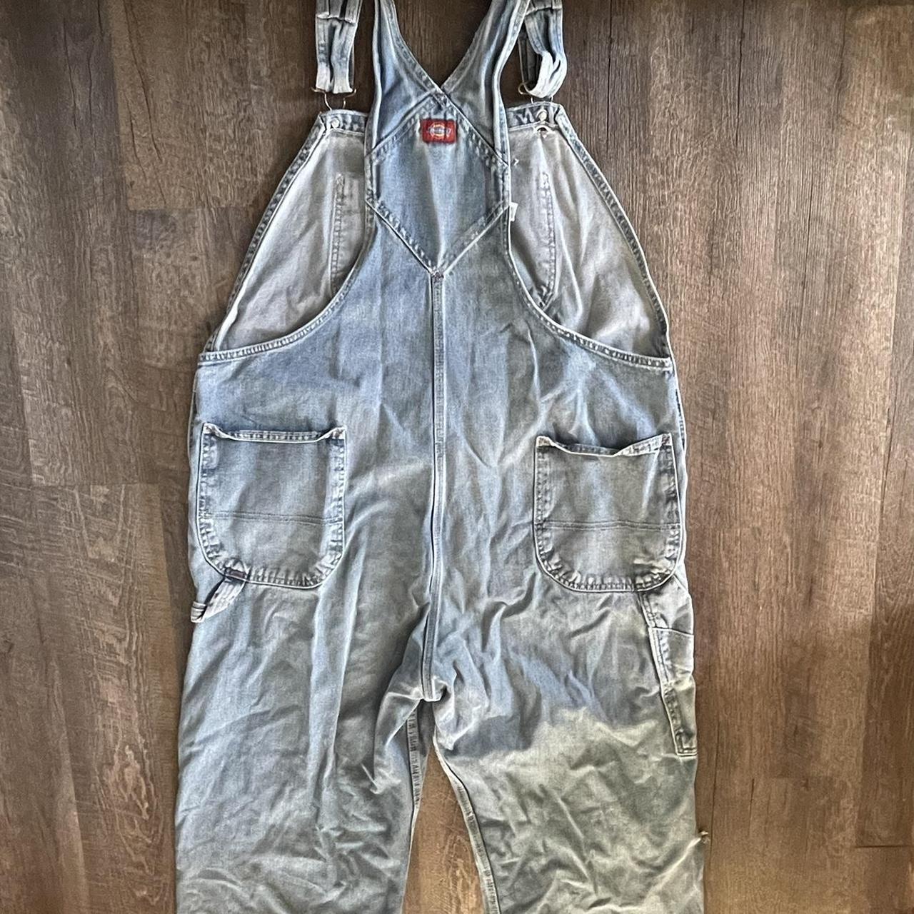 Dickies Women's Blue Dungarees-overalls (6)