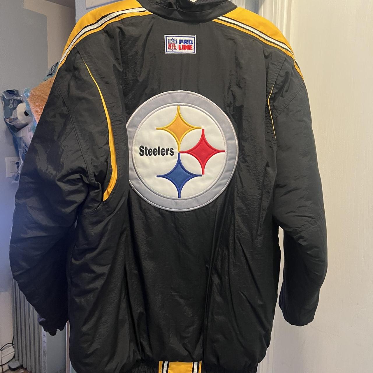 Steelers Vintage 90s Starter NFL Pro Line Mens XL - Depop