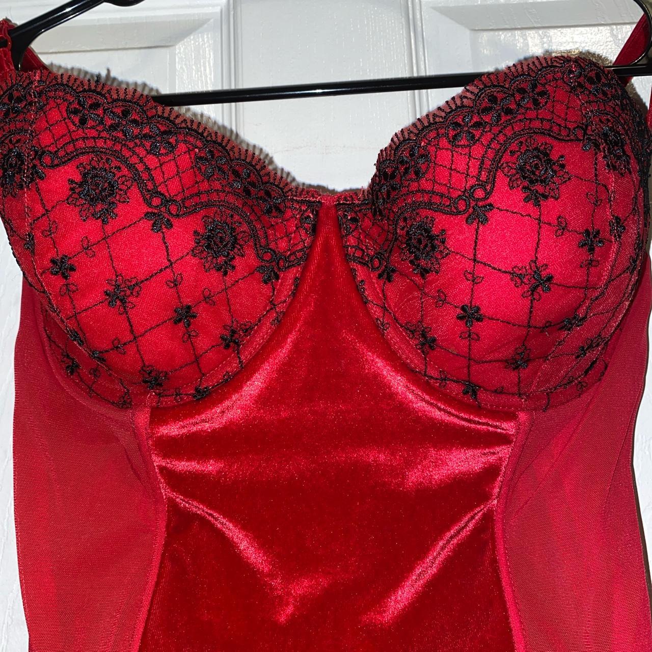 Smart and Sexy Women's Red and Black Corset (2)