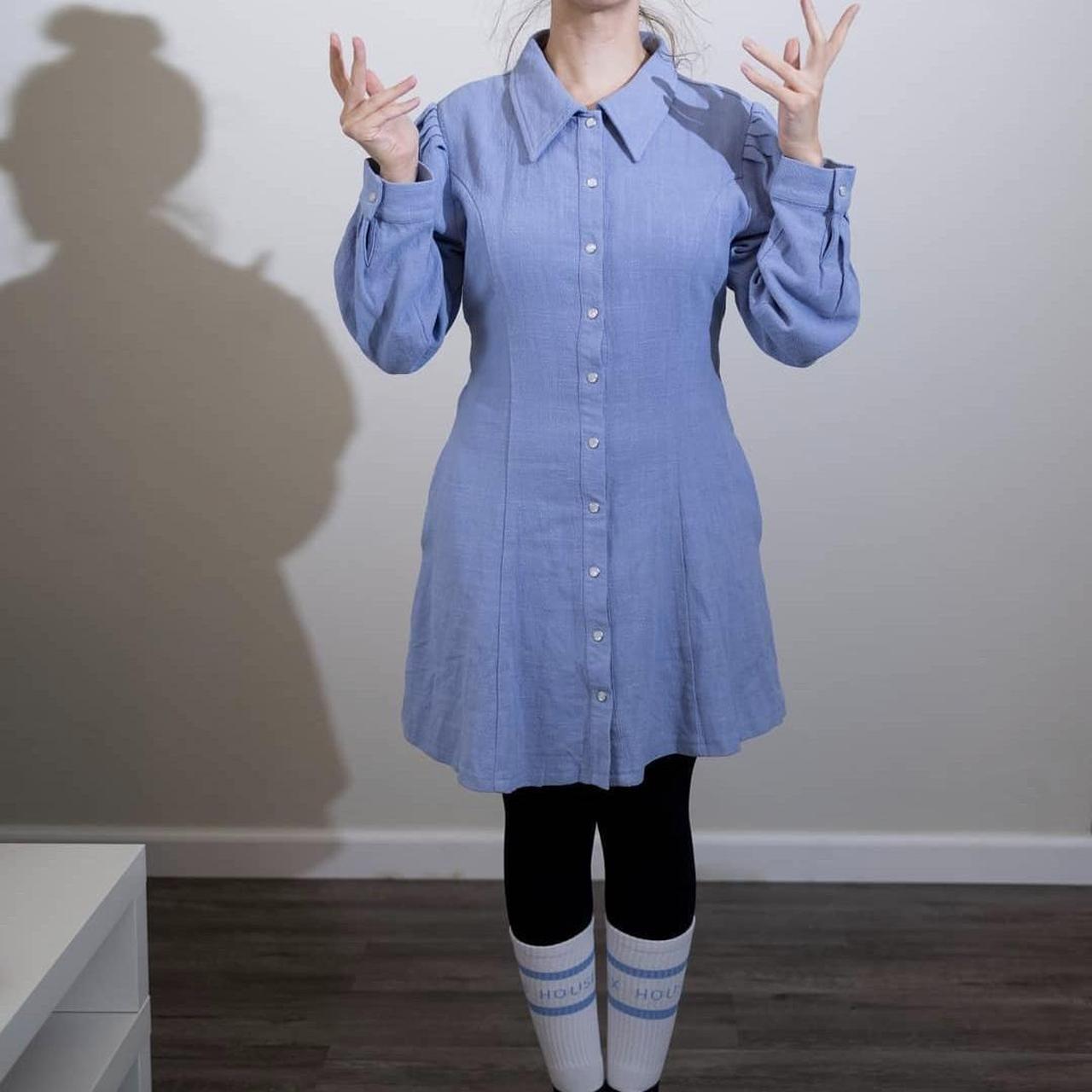 Fashion Brand Company Linen FLDS mini dress Depop