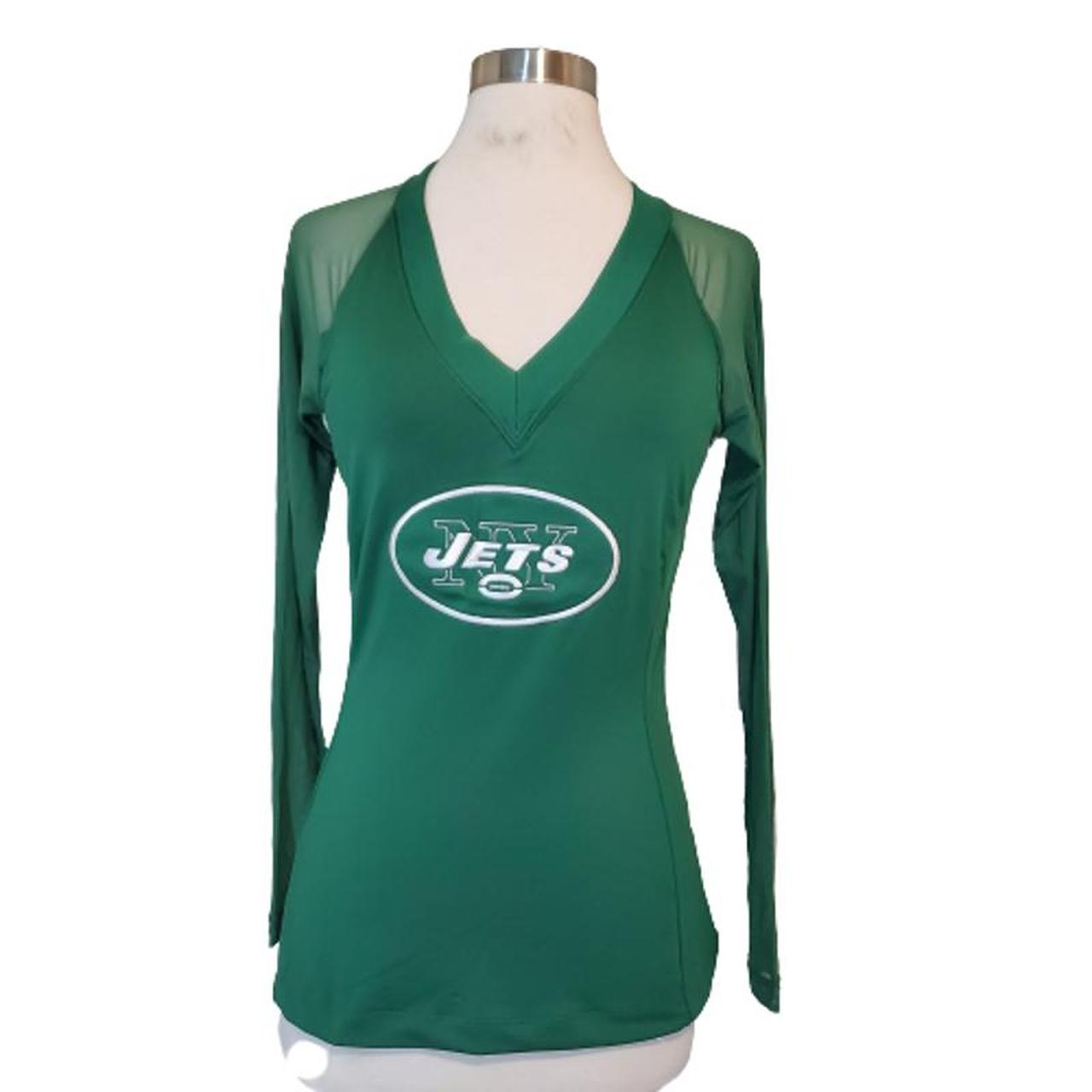 Pink NY Jets women's shirt. For breast cancer New - Depop