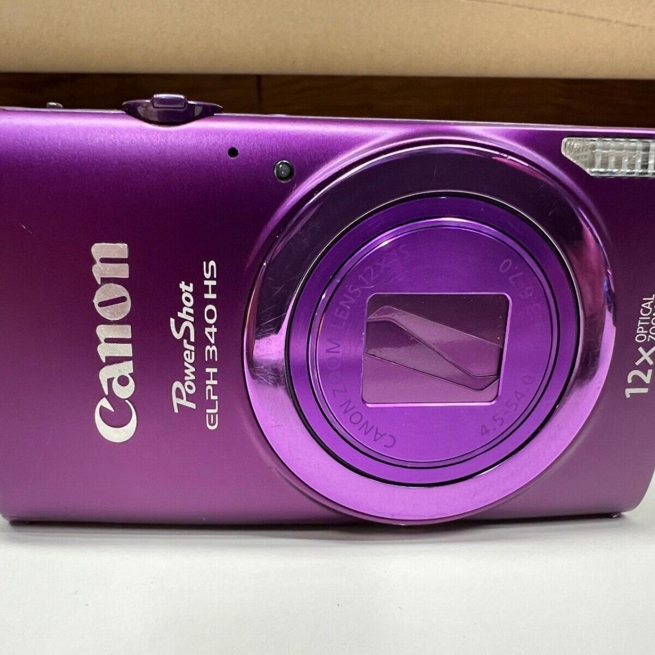 CANON POWERSHOT ELPH 340 HS DIGITAL POINT & SHOOT... Depop
