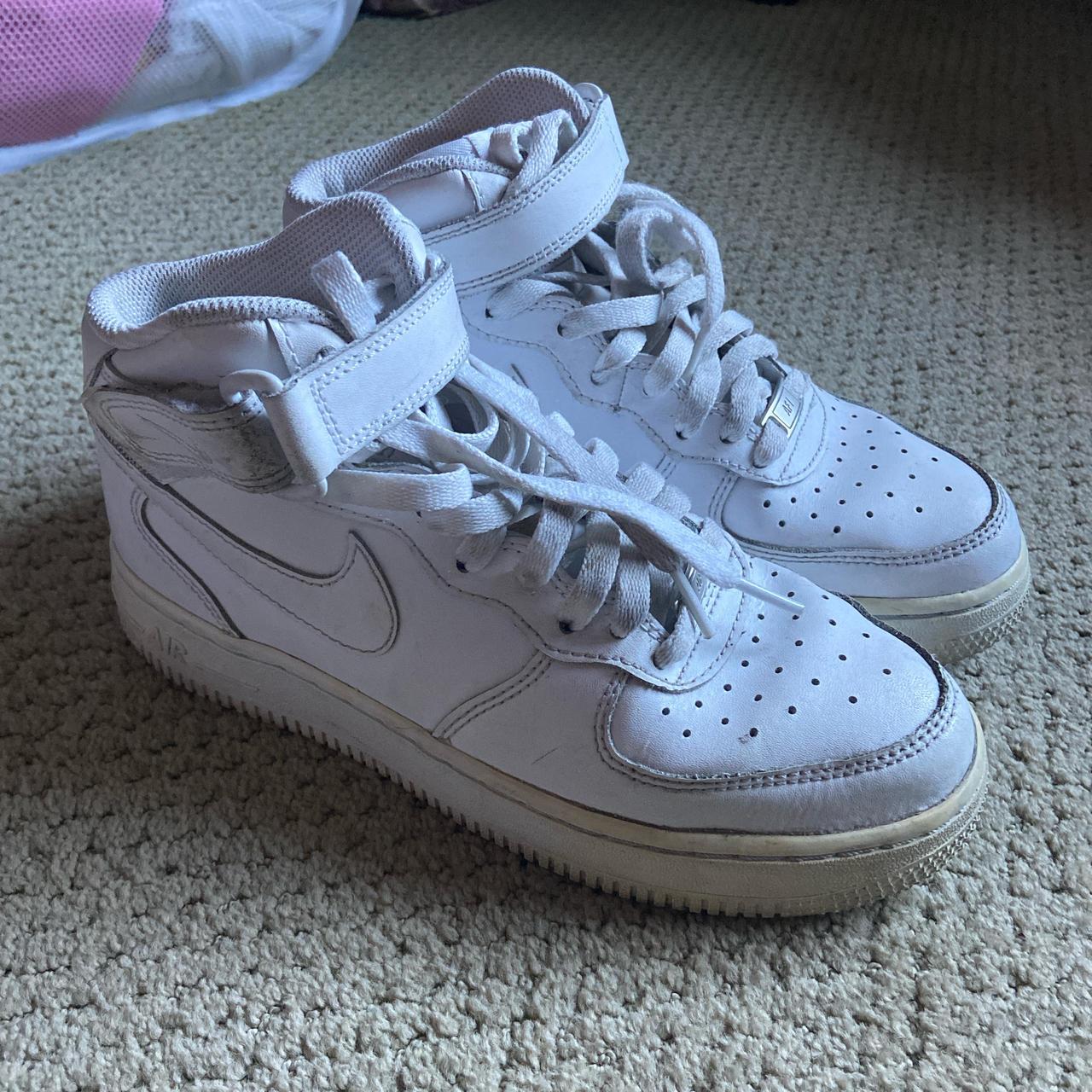 womens white high top air force 1