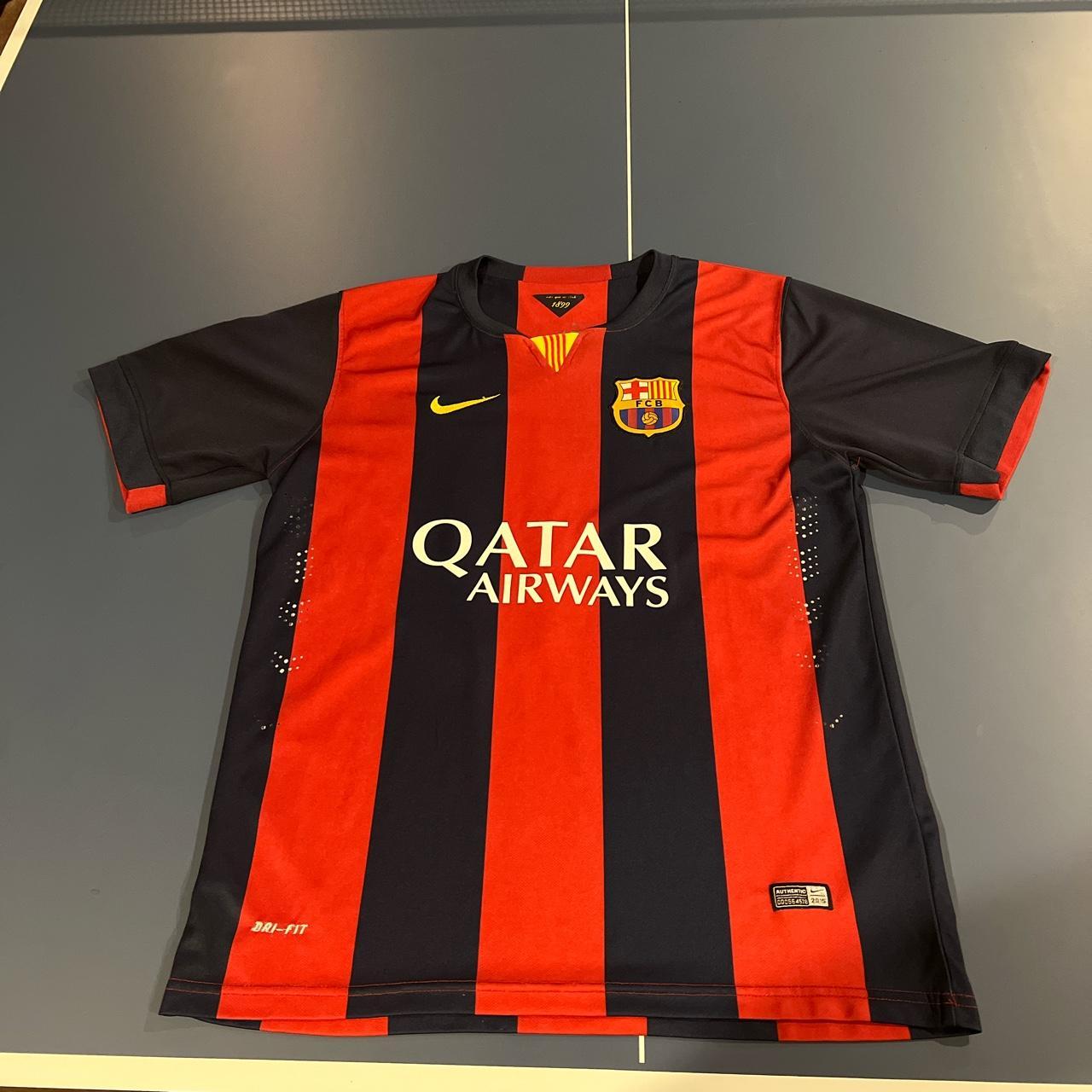 Barcelona 14/15 Jersey L #barcelona #barca #messi - Depop