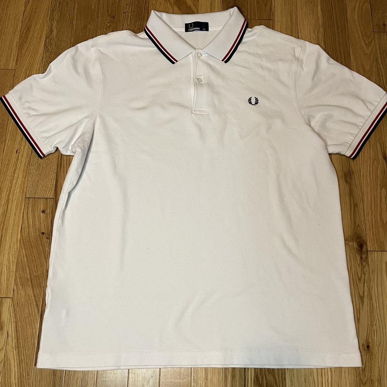 Fred Perry Men's White Polo-shirts