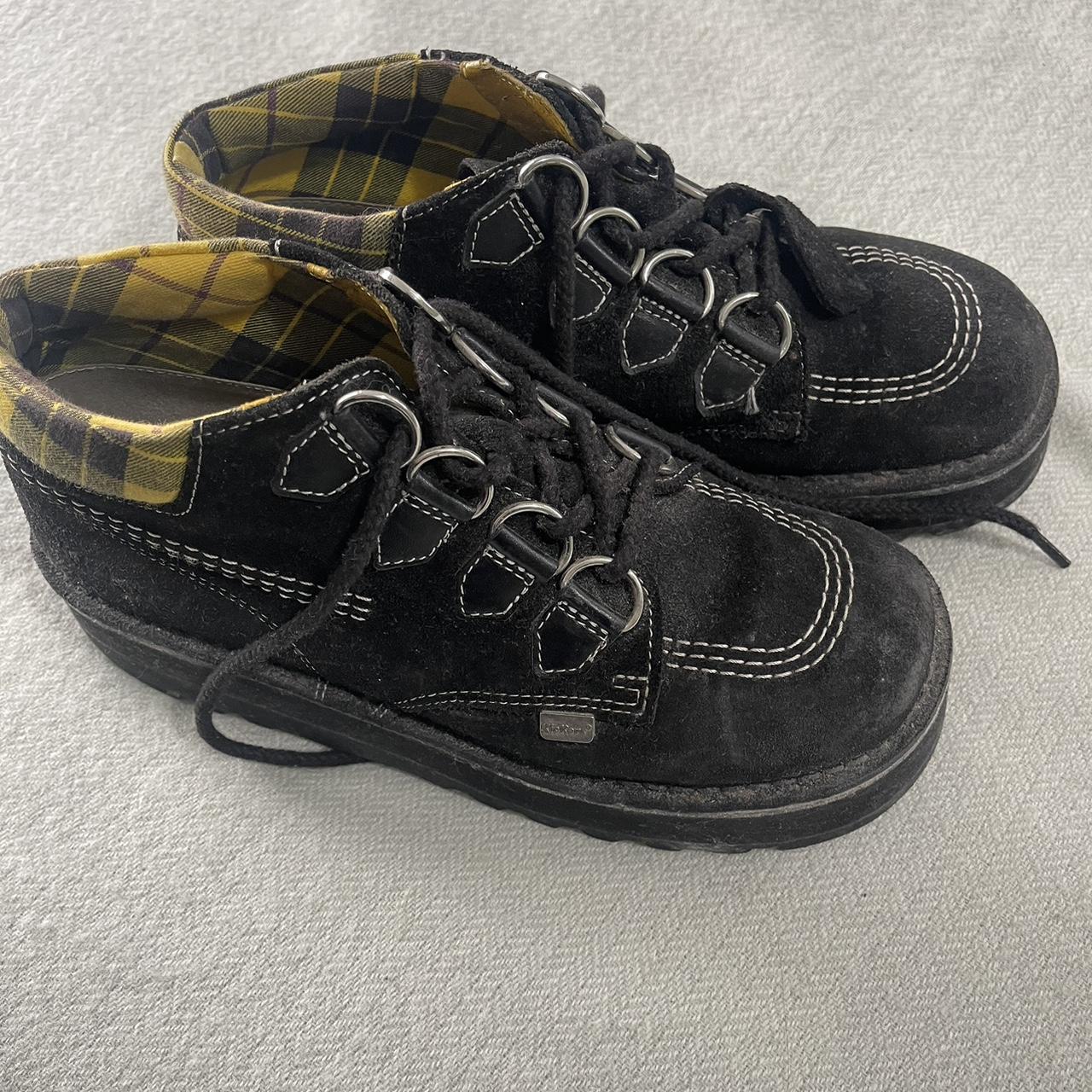 kickers womens brogues