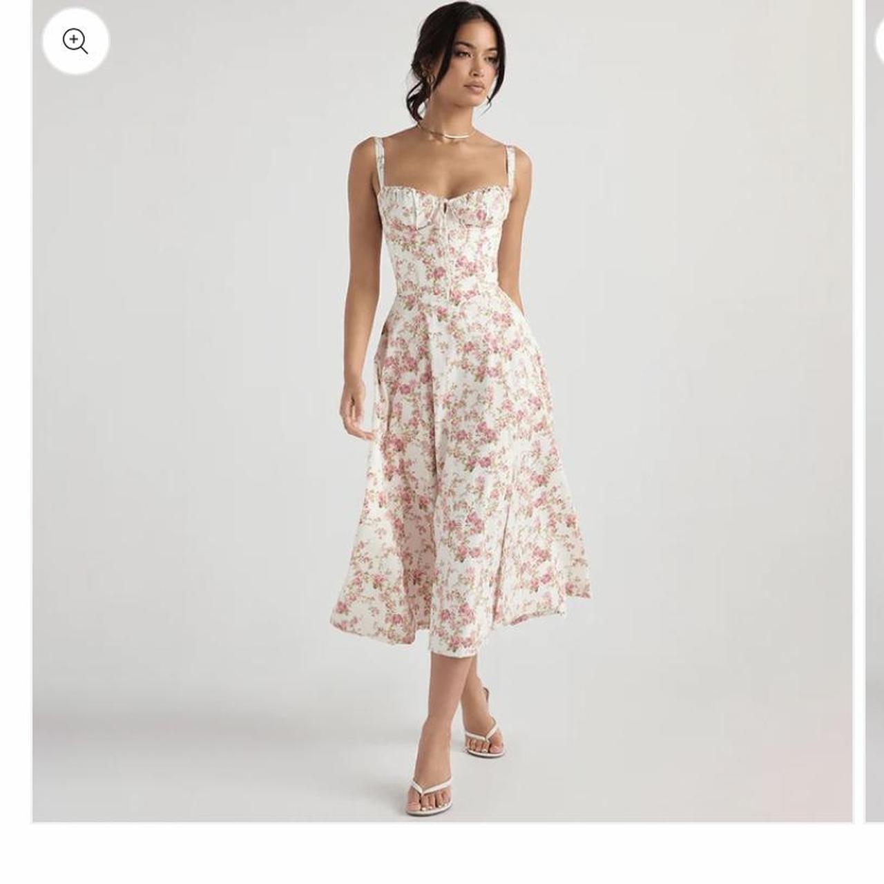 House of CB Carmen rose print dress !!! First photo... Depop