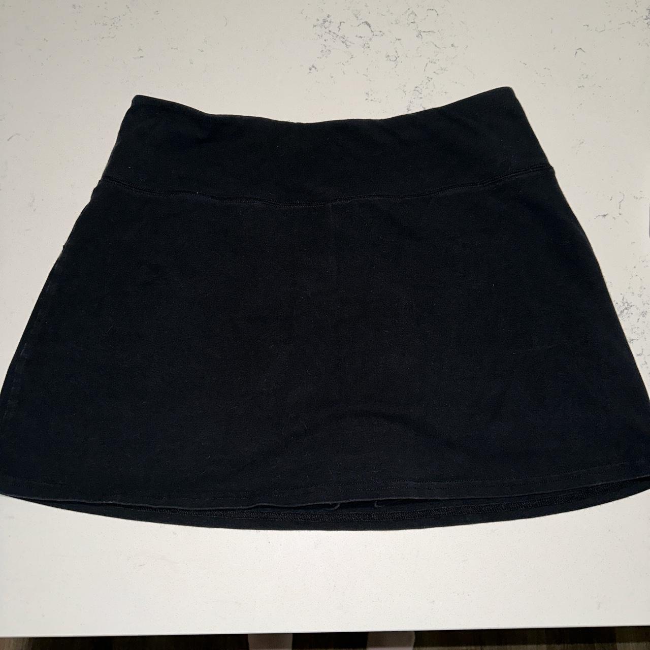 black Hollister tennis skort, high waist. thick... - Depop