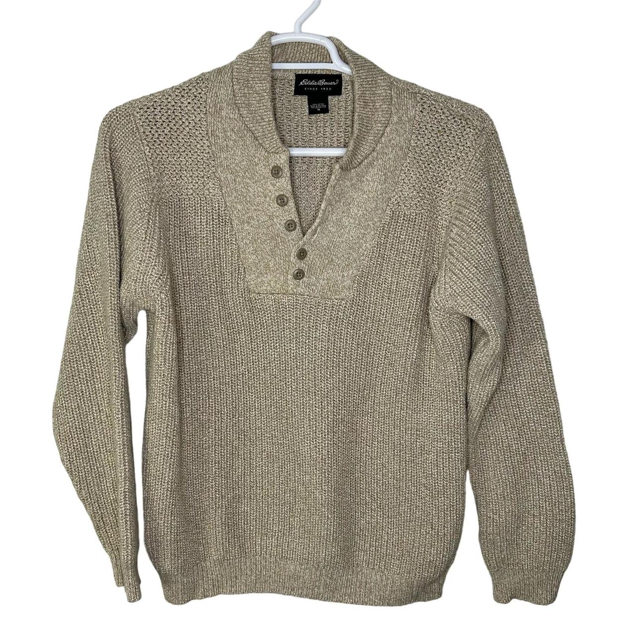 Eddie bauer henley sweater best sale