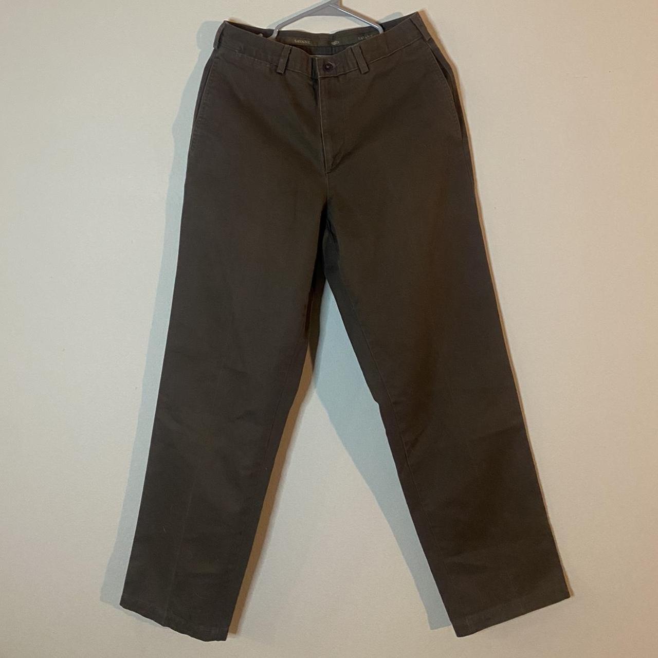 Savane Men's Brown Trousers | Depop