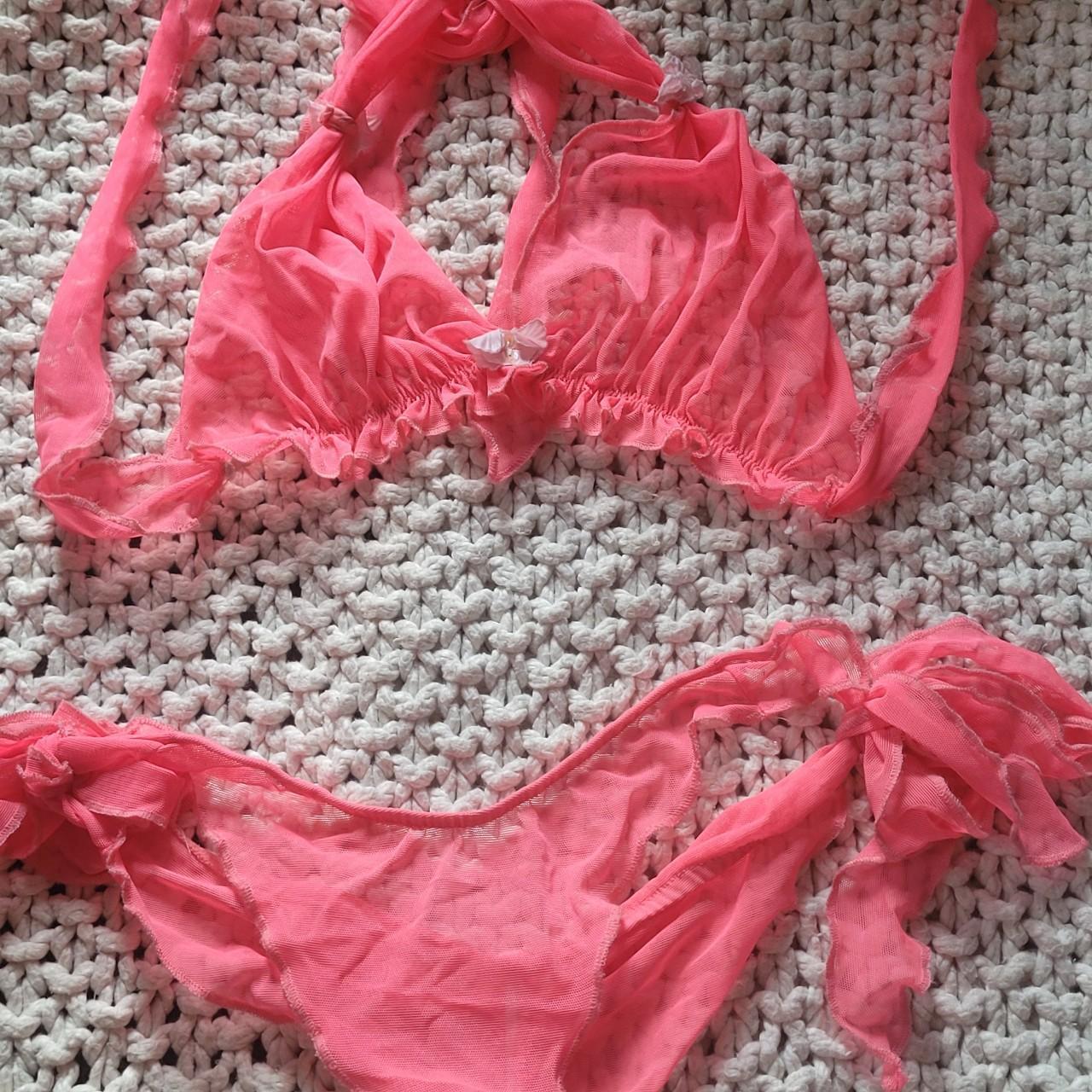 Women's Pink Underwear Depop