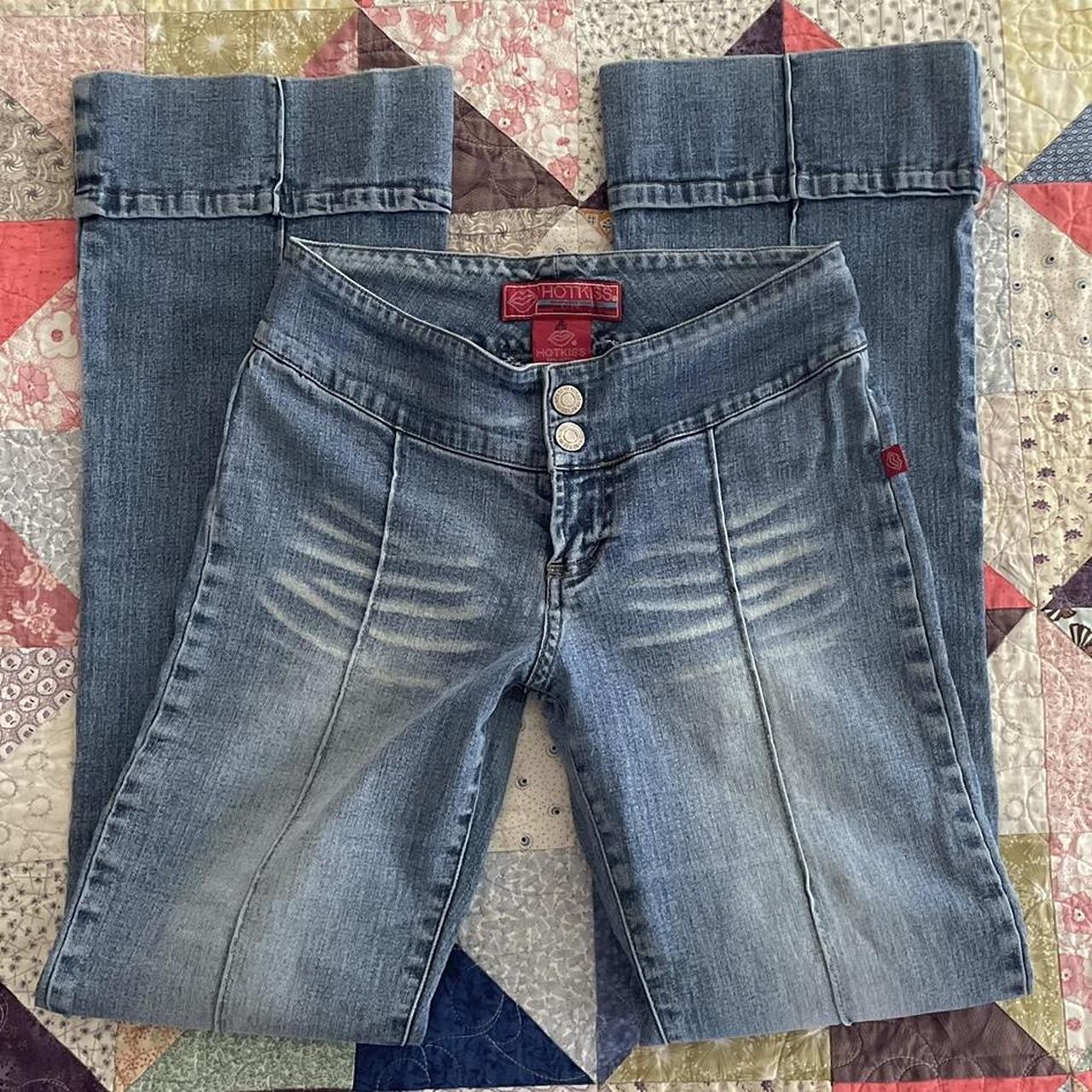 Hot Kiss flare jeans Excellent condition Stretchy... - Depop