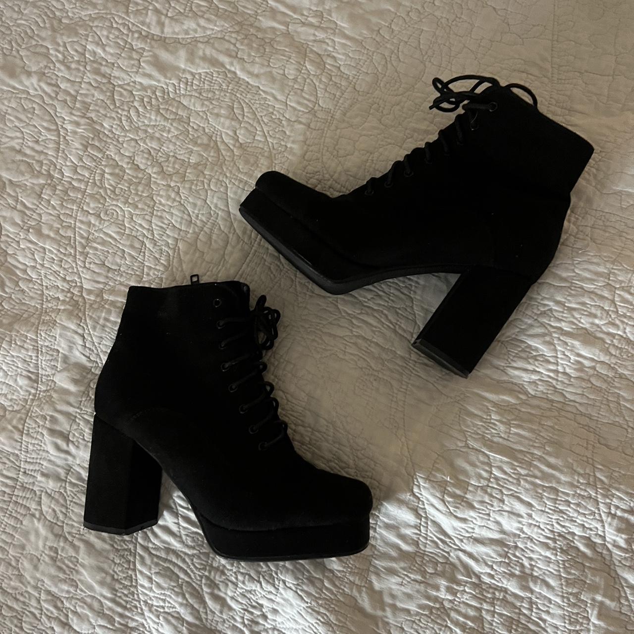 Dolls kill boots Size 7 Worn once perfect for... Depop