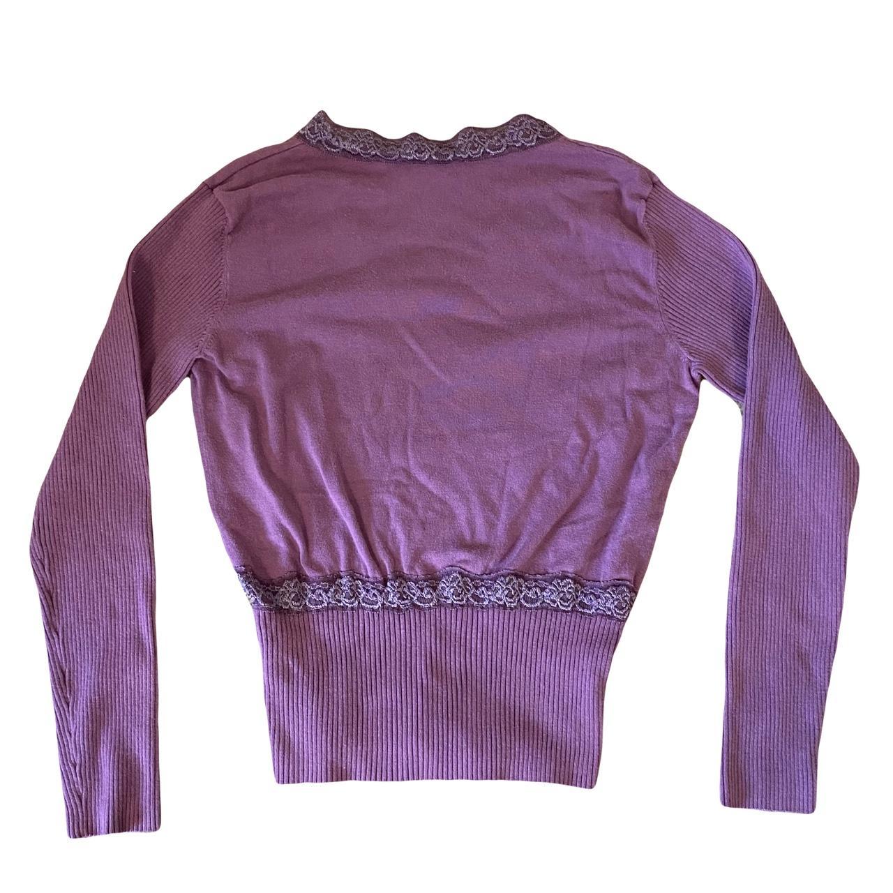 Evan Picone Women's Purple Blouse (2)