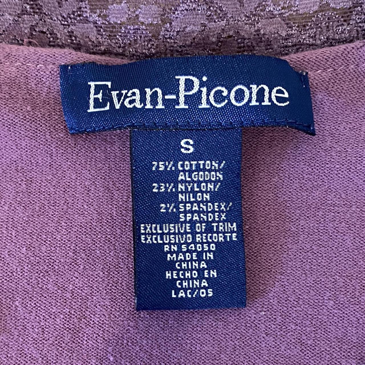 Evan Picone Women's Purple Blouse (3)