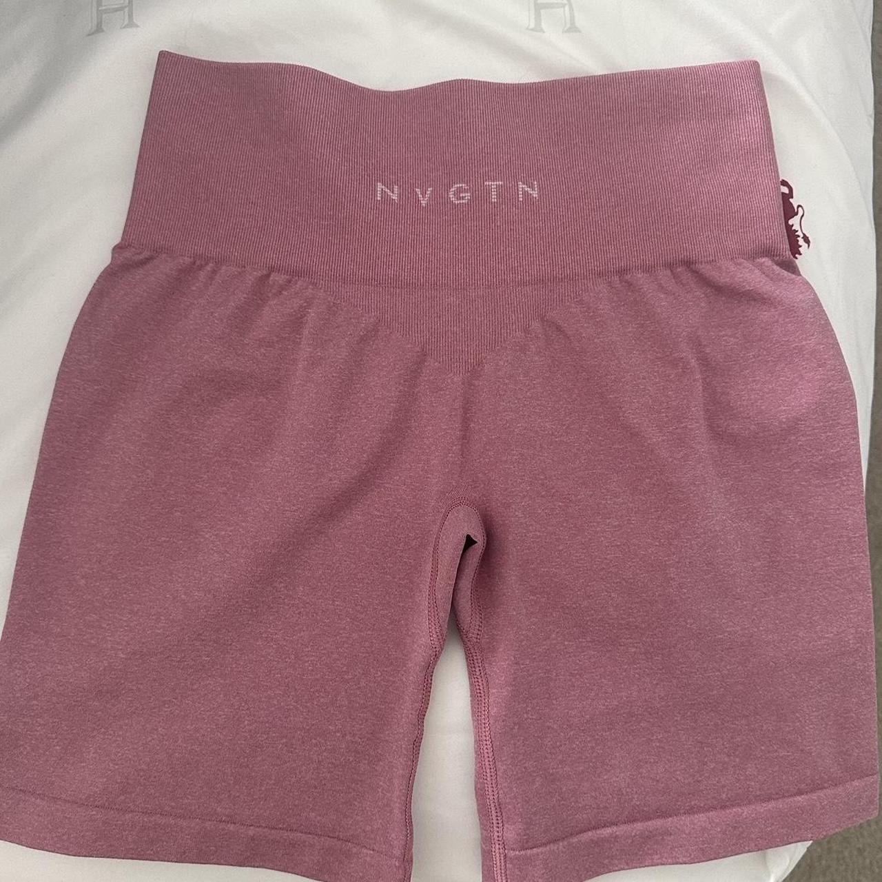 Alphalete Women's Pink Shorts (4)