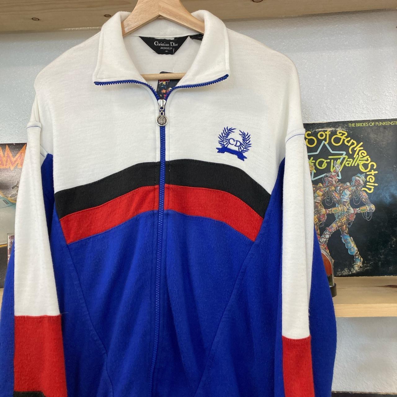 VTG Christian Dior Monsieur Track Full Zip Sweatshirt Jacket
